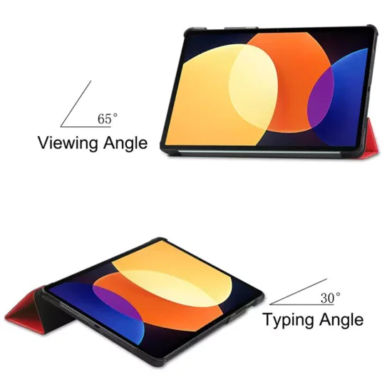 Калъф за Xiaomi Pad 5 Pro 12.4 - FoldPro - Черен