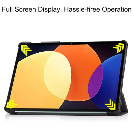 Калъф за Xiaomi Pad 5 Pro 12.4 - FoldPro - Черен