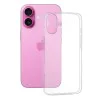 Калъф за iPhone 16 Plus - Прозрачен силикон - Прозрачен
