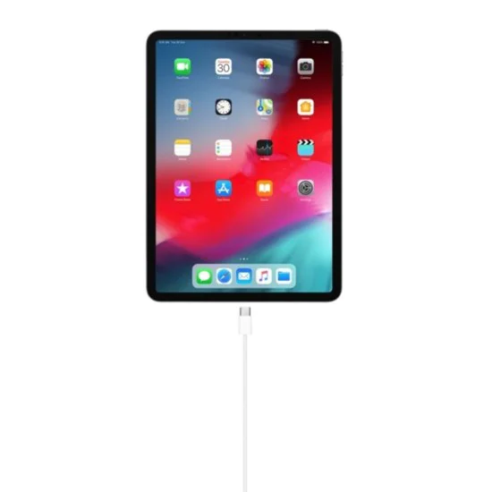USB-C към Type-C захранващ кабел, 1 м - Apple A1997 (MM093ZM/A) - бял