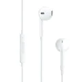 Слушалки с кабел с микрофон и 3,5 мм жак - Apple A1472 (MNHF2ZM/A) - бели (блистерна опаковка)