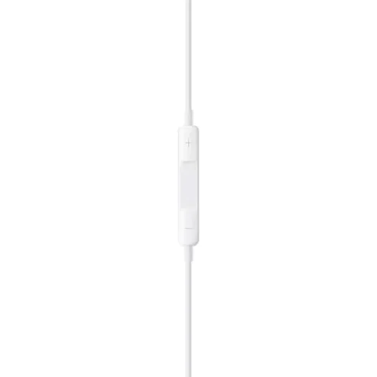 Слушалки с кабел с микрофон и 3,5 мм жак - Apple A1472 (MNHF2ZM/A) - бели (блистерна опаковка)