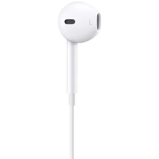 Слушалки с кабел с микрофон и 3,5 мм жак - Apple A1472 (MNHF2ZM/A) - бели (блистерна опаковка)