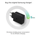 Зарядно устройство USB-C, 50W + кабел - Samsung (EP-T5020XBEGEU) - черно