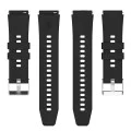 Каишка за Huawei Watch GT 2 (46 мм)/GT 2 Pro/GT 3 Pro (46 мм)/Ultimate, Xiaomi Watch S1 - Каишка за часовник 22 мм (W026) - Черен