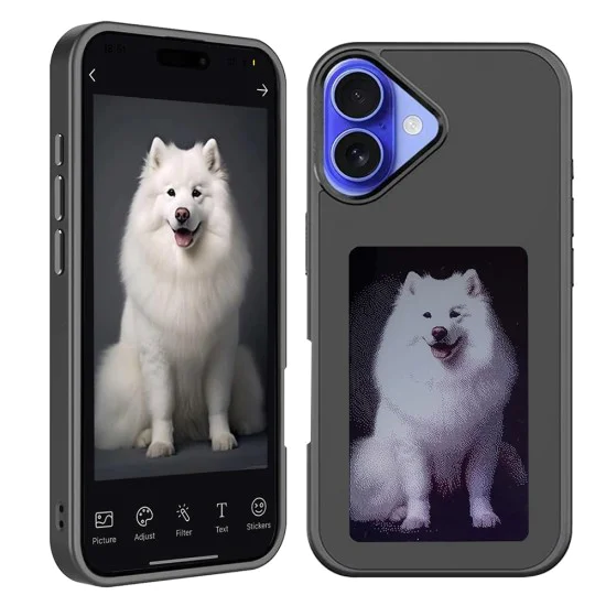 Калъф за iPhone 16 Plus - SmartScreen NFC - Черен