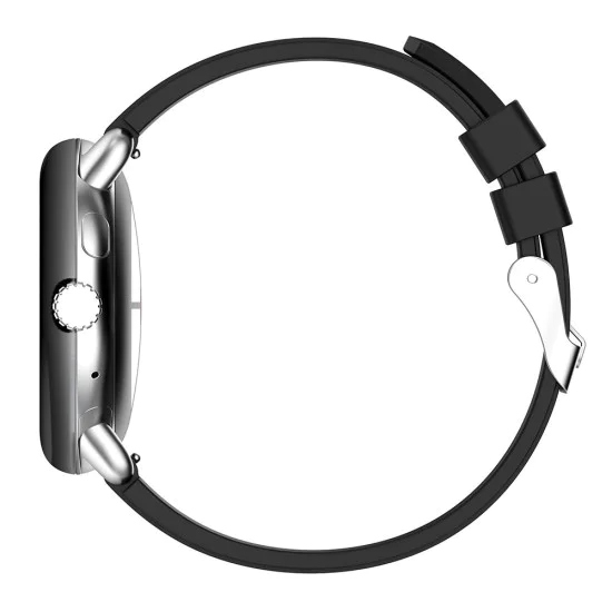 Каишка за Huawei Watch GT 2 (46 мм)/GT 2 Pro/GT 3 Pro (46 мм)/Ultimate, Xiaomi Watch S1 - Каишка за часовник 22 мм (W026) - Черен