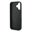Калъф за iPhone 16 - Guess Hardcase 4G Classic MagSafe (GUHMP16SP4SM4MK) - Черен