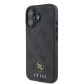 Калъф за iPhone 16 - Guess Hardcase 4G Classic MagSafe (GUHMP16SP4SM4MK) - Черен