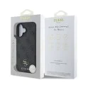 Калъф за iPhone 16 - Guess Hardcase 4G Classic MagSafe (GUHMP16SP4SM4MK) - Черен