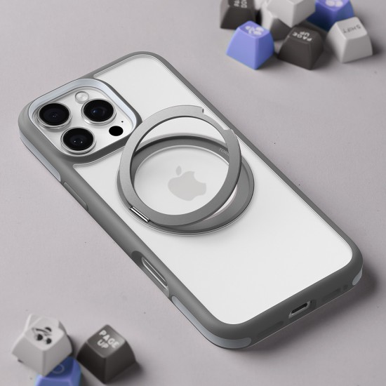 Калъф за iPhone 16 Pro Max - Torras Ostand R Fusion Series - черен