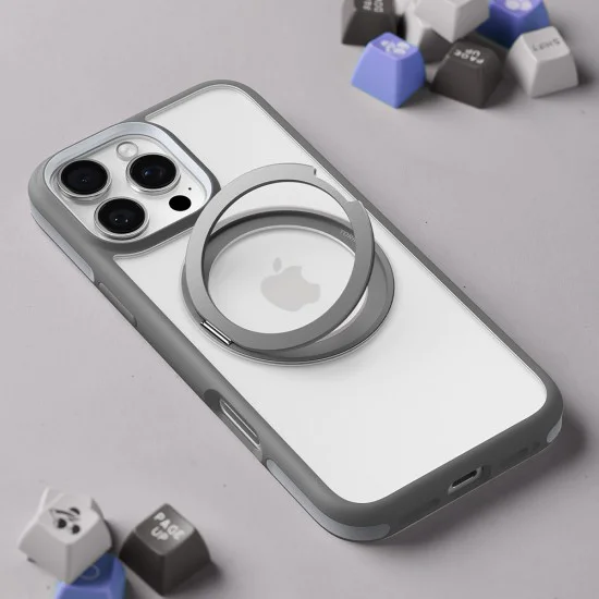 Калъф за iPhone 16 Pro Max - Torras Ostand R Fusion Series - черен