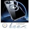 Калъф за iPhone 15 - Torras Ostand Pro Series - Прозрачен