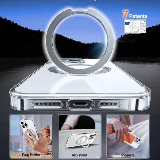 Torras - Ostand Pro Series - iPhone 15 Pro Max - Clear