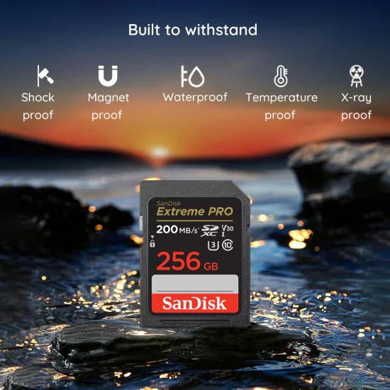 Карта с памет, 64GB, SDXC - SanDisk Extreme Pro (SDSDXXU-064G-GN4IN) - Сив