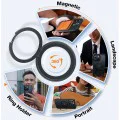Калъф за iPhone 15 Pro Max - Torras Ostand Pro Series - черен