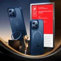 Калъф за iPhone 15 Pro Max - Torras - Ostand MagSafe Series - Син