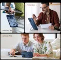 Калъф за iPhone 15 Pro Max - Torras - Ostand MagSafe Series - Син