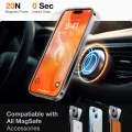 Калъф за iPhone 15 - Torras Ostand Series - Прозрачен