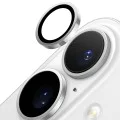 Протектор за камера за iPhone 16 Plus - протектор за камера Torras Lensguard - титаниево сиво