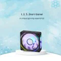 PC Cooler 1800RPM, 30dB, 3W - Havit (F2096) - Черен
