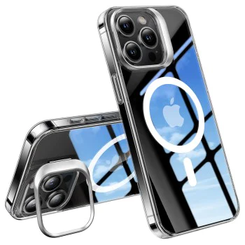Калъф за iPhone 15 Pro - Torras Lstand - Clear