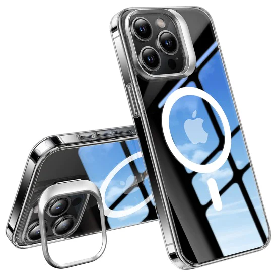 Калъф за iPhone 15 Pro - Torras Lstand - Clear