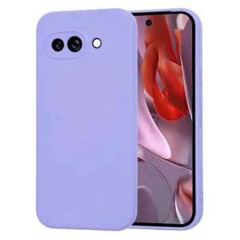 Калъф за Google Pixel 9a - SoftFlex - Светло лилав