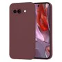 Калъф за Google Pixel 9a - SoftFlex - Plum Red