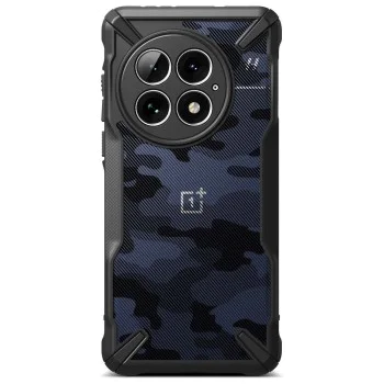 Калъф за OnePlus 13 - Ringke Fusion X Design - Camo Black