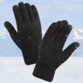 Дамски ръкавици, 21см - (ST0015) - Черни