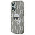 Калъф за iPhone 16 - Karl Lagerfeld IML Luxury Electroplated (KLHCP16SHKLLLPKKHK) - Karl Head