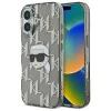 Калъф за iPhone 16 - Karl Lagerfeld IML Luxury Electroplated (KLHCP16SHKLLLPKKHK) - Karl Head