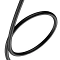 Аудио адаптерен кабел Type-C към 3,5 мм жак 3,5 мм, 1,2 м - Baseus M01 (CAM01-01) - черен