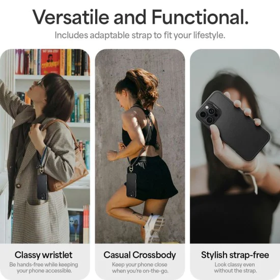 Калъф за iPhone 16 Pro Max - Spigen - Cyrill Kajuk Classic Charm MagSafe - Черен