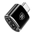 USB към Type-C 480Mbps, 2.4A OTG USB към Type-C адаптер - Baseus (CATOTG-01) - Черен