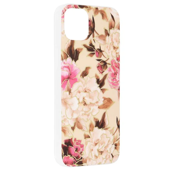 Калъф за iPhone 14 Plus - Marble Series - Mary Berry Nude