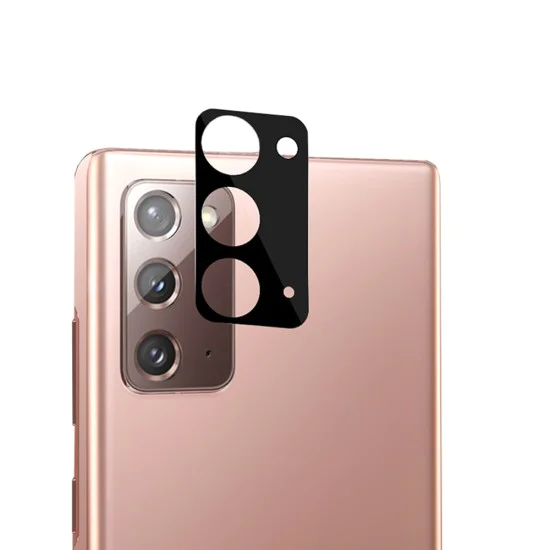 Протектор за камера за Samsung Galaxy Note 20 / Note 20 5G - S+ Camera Glass Protector - Lito - Черен