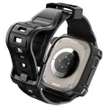 Калъф за Apple Watch Ultra / Ultra 2 + каишка - Spigen - Rugged Armor Pro - черен