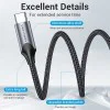 Адаптер за слушалки Type-C към 3,5 mm жак, DAC - Vention (BGMHF) - сив