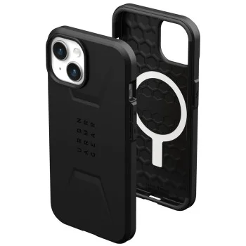 Калъф за iPhone 15 Plus - UAG Civilian MagSafe - Черен