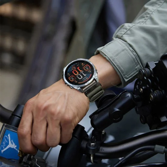 Каишка за Samsung Galaxy Watch (46mm)/Watch 3/Gear S3, Huawei Watch GT/GT 2/GT 3 (46mm) - Techsuit - Каишка за часовник 22mm (W070) - Obsidian Black