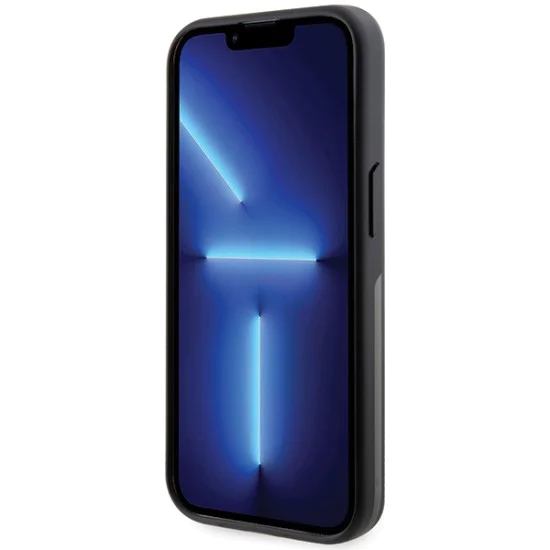 Калъф за iPhone 15 Plus - BMW Hardcase IML Signature MagSafe (BMHMP15MDSLK) - черен
