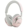 Слушалки Bluetooth 5.4 безжични, ANC, 400mAh - Guess (GUBHC22PSBCBCSMP) - розови
