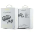 Безжични стерео, Bluetooth - Слушалки Guess Elongated Metallic Printed Logo (GUTWSC2MCDSE) - Сиви