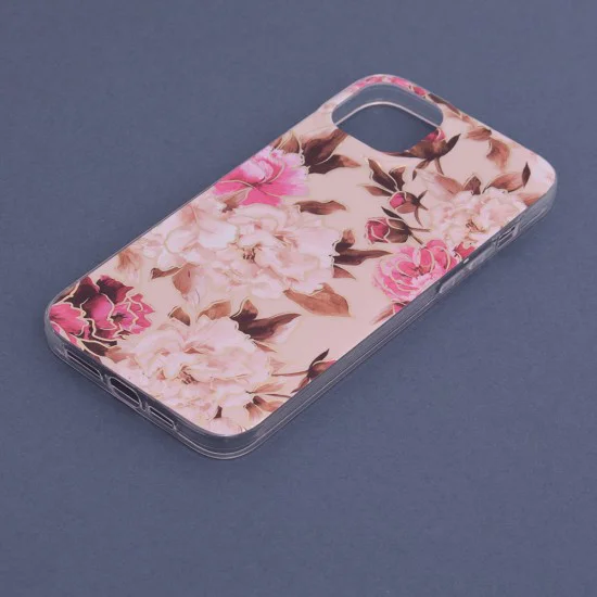 Калъф за iPhone 14 Plus - Marble Series - Mary Berry Nude