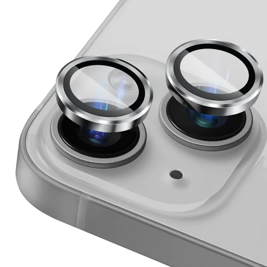 Протектор за iPhone 14 / iPhone 14 Plus - Lito S+ Camera Glass Protector - Сребрист