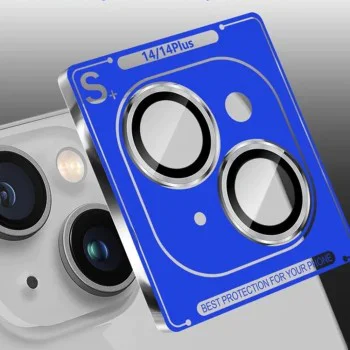 Протектор за iPhone 14 / iPhone 14 Plus - Lito S+ Camera Glass Protector - Сребрист