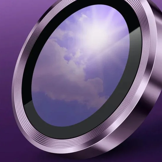 Протектор за iPhone 14 / iPhone 14 Plus - Lito S+ Camera Glass Protector - Лилав