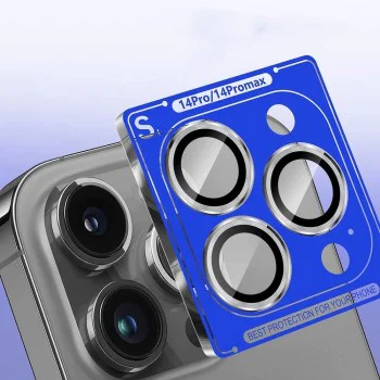 Протектор за iPhone 14 Pro / iPhone 14 Pro Max - Lito S+ Camera Glass Protector - Сребрист